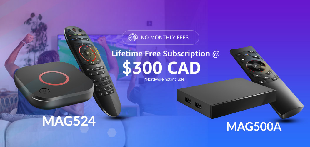 Lifetime Free Subscription @ $300 CAD